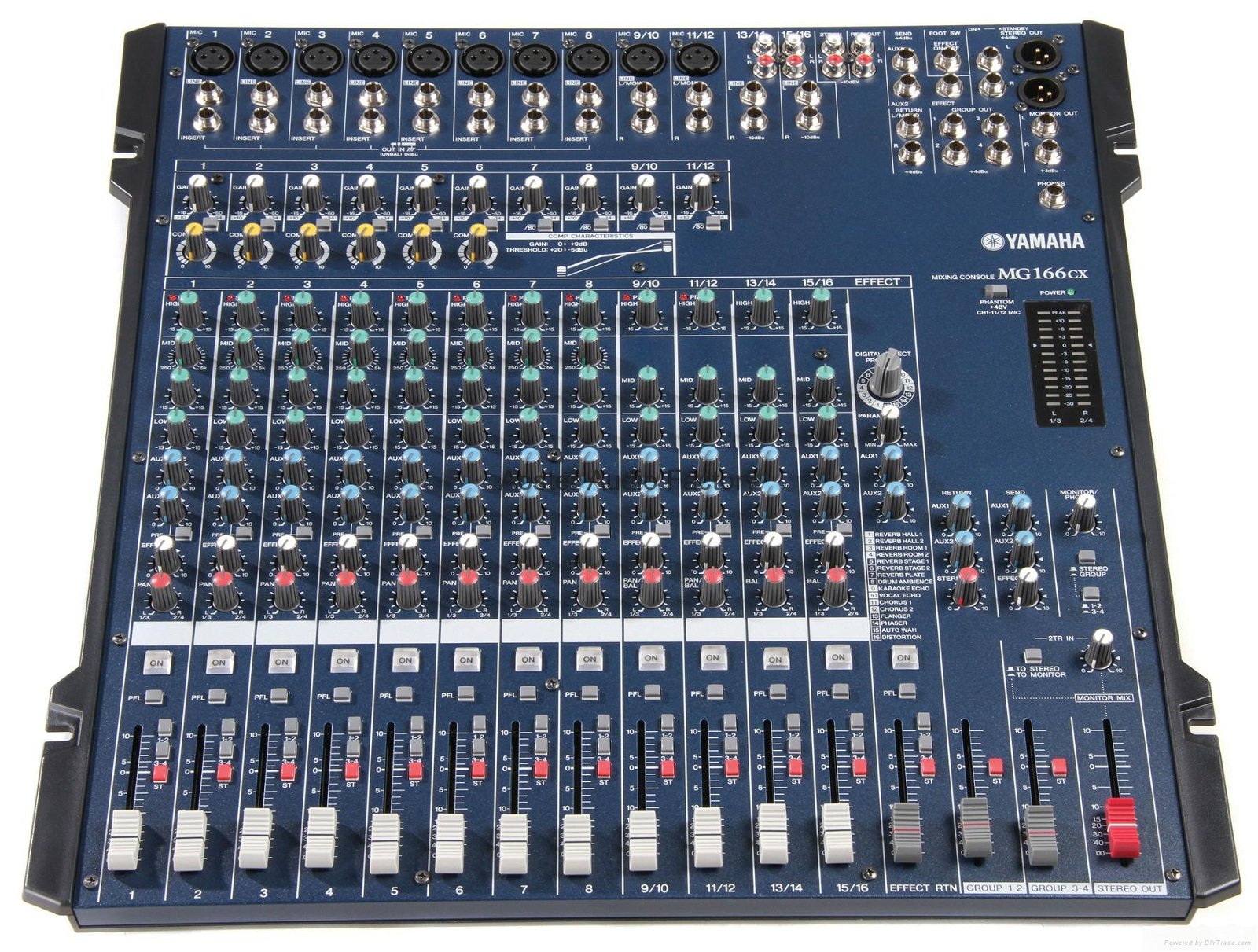Yamaha MG166CX 16-channel Live Mixer with Digital Effect - China -