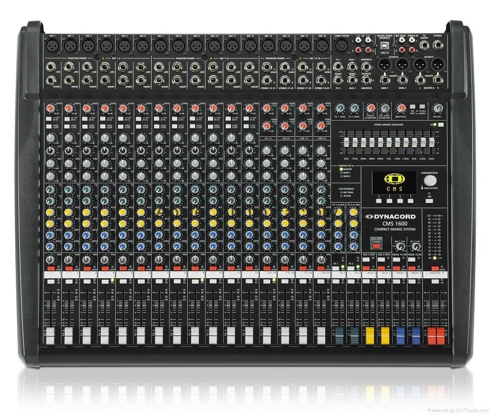  New DYNACORD CMS1600-3(5A+ Top) Mixing Console