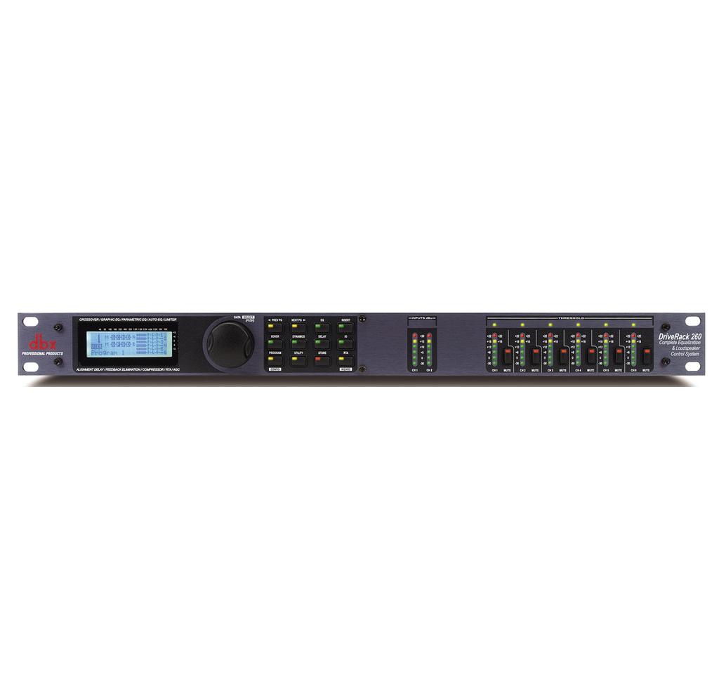 DBX Driverack 260/Speaker Management(Exporting Version1:1) 2