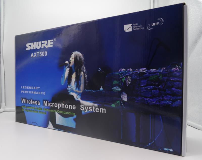 SHURE AXT500 Dual Wireless Microphone(650-699mhz) 2