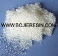 Acid cation resin for cationic