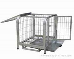 Stainless steel pet cage