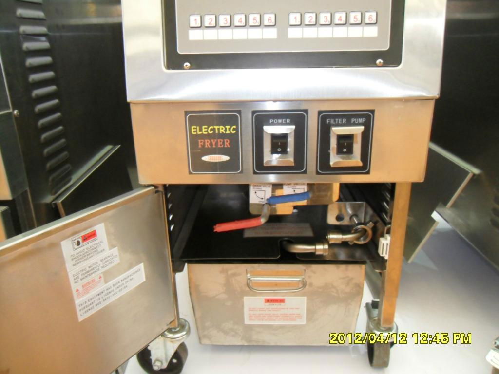 Electric Open Fryer/KFC Fryer/ Chicken Fryer (Real Manufacturer) 3