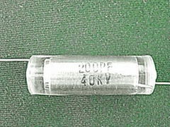 High  voltage  polystyrene film capacitors