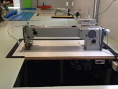 Long arm Zigzag industrial sewing