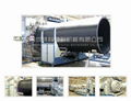 HDPE large diameter double flat wall plastic wrapping tube equipment 4