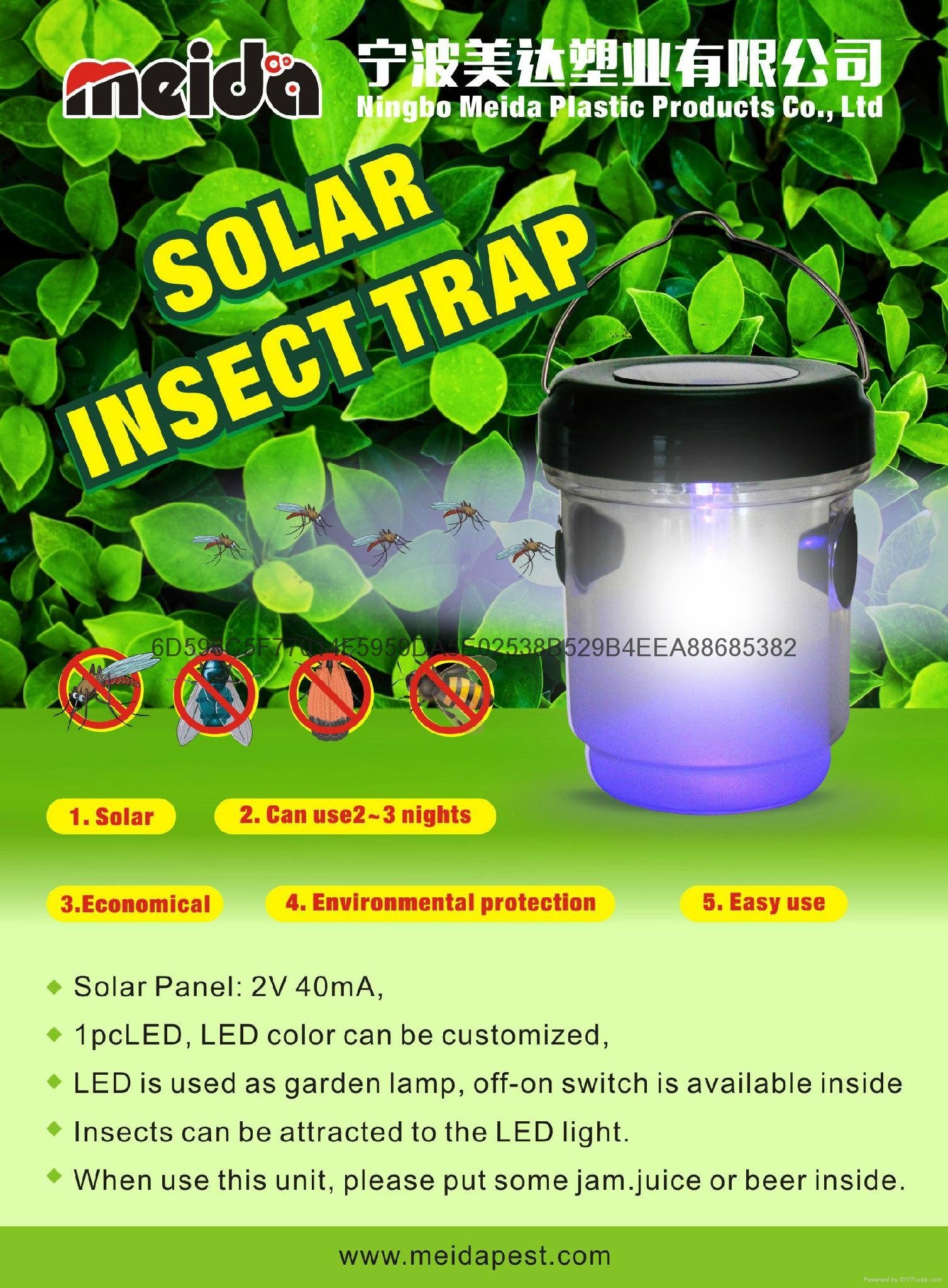 Solar insect Trap