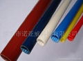供应优质硅橡胶玻璃纤维套管--内纤外胶 2