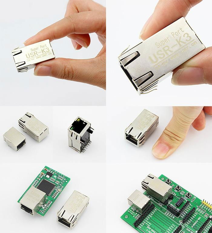 Super Port Serial TTL UART to Ethernet Module with Cortex M4 Kernel 2