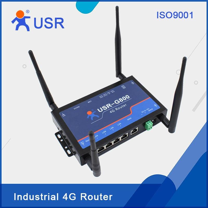Industrial 4G Wireless Router TD-LTE and FDD-LTE Network