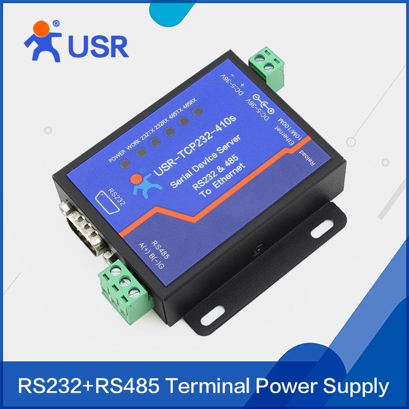 Serial RS232 RS485 to Ethernet Server Modbus TCP