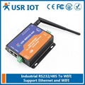 Serial RS232 RS485 to Wifi Server with 2