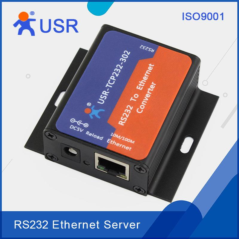 Serial RS232 to TCP IP Server page Setting USRTCP232302