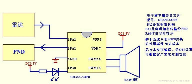 電子狗語音芯片模塊  3