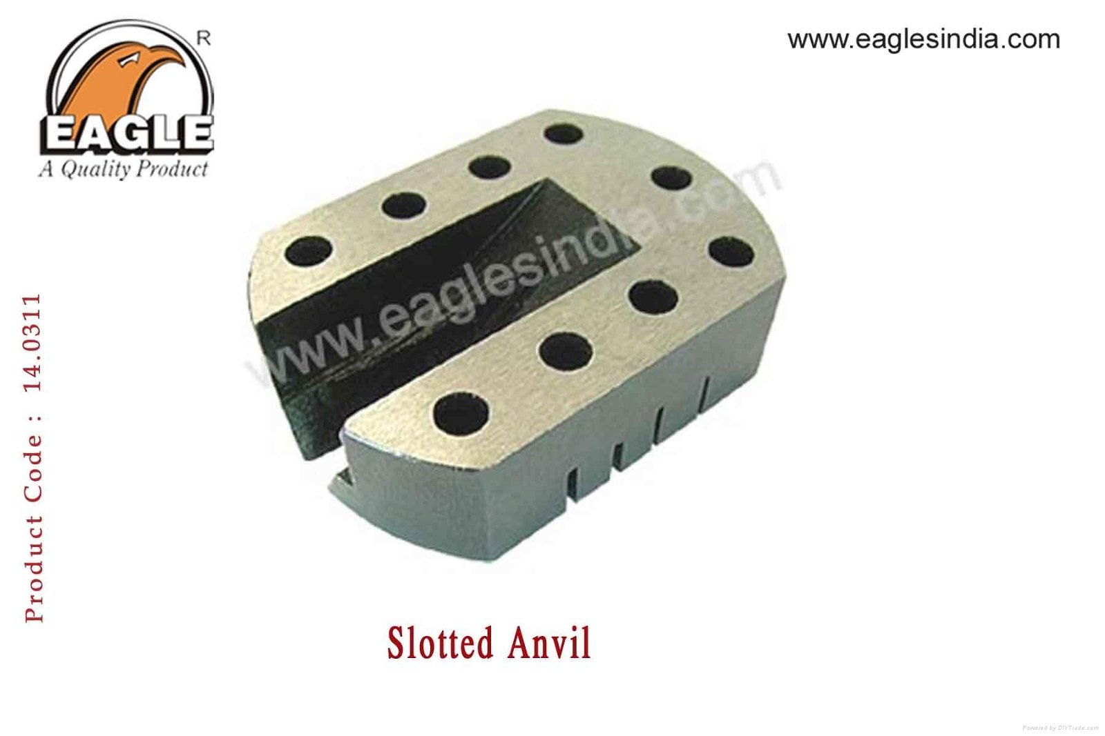 Slotted anvill