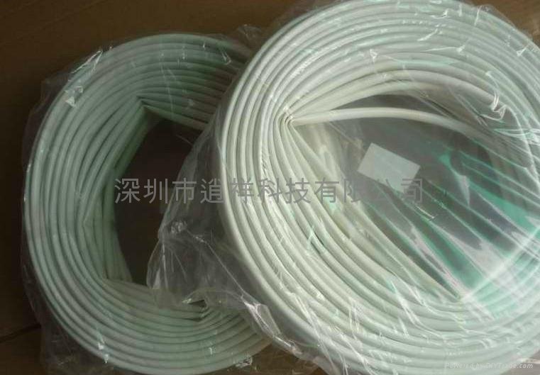 silicone rubber fiberglass (fiber inside and rubber outside) sleeving 5