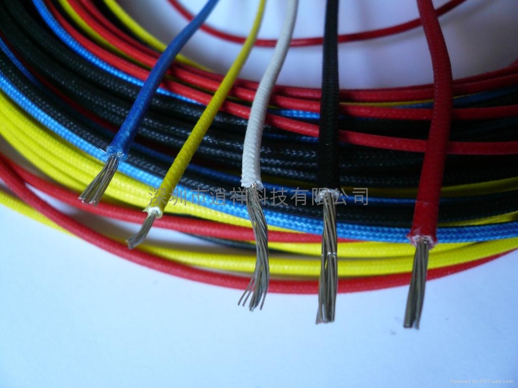 UL3122 耐高溫硅膠編織電線 2