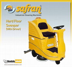 Ride On Floor Sweeper-Scrubber 