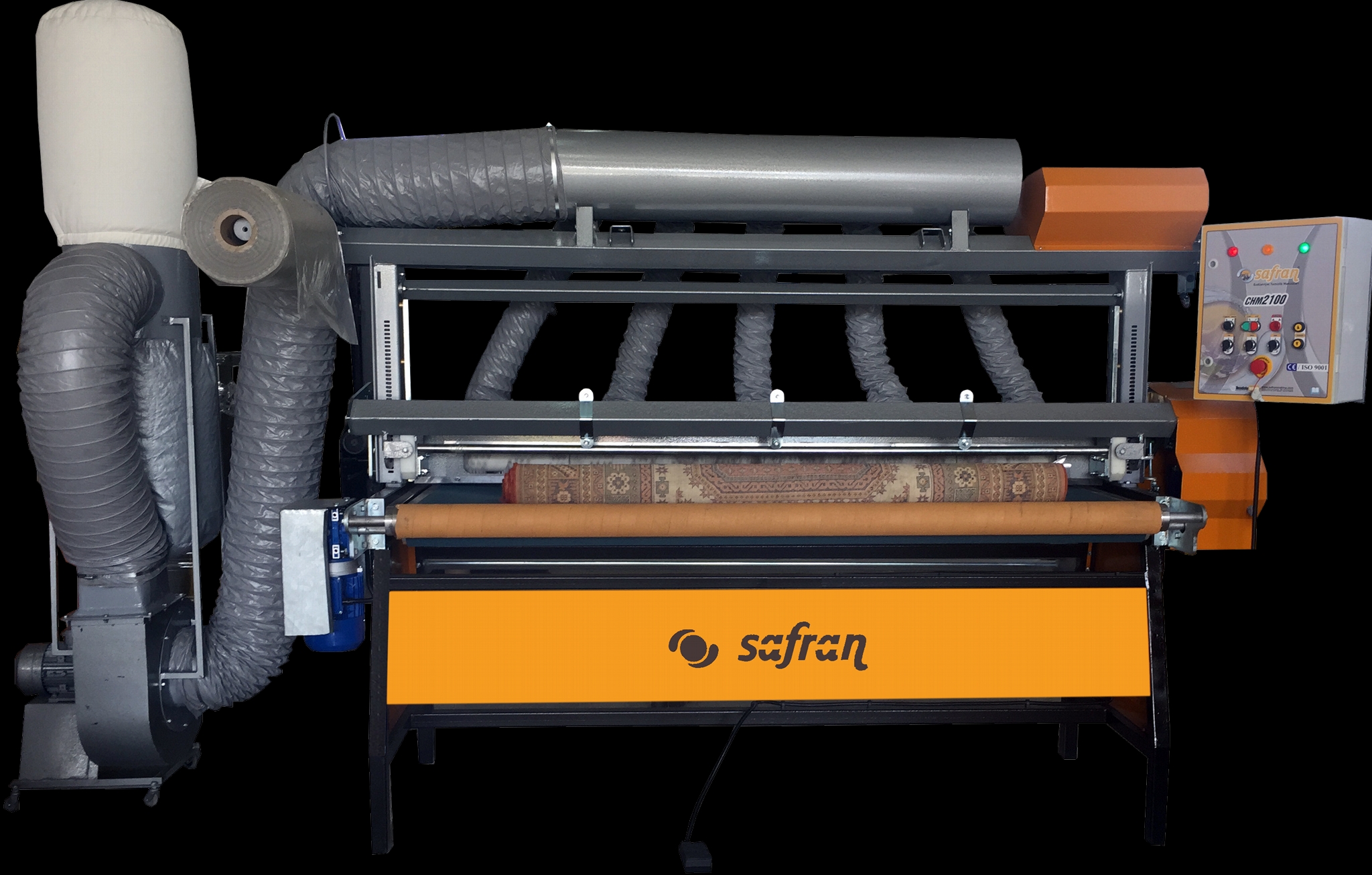 Carpet Fuzz & Hair Remover and Packing Machine CHM3200 SAFRAN (Turkey Manufacturer