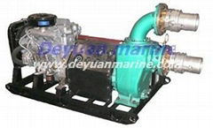 The diesel engine driven marine water pump