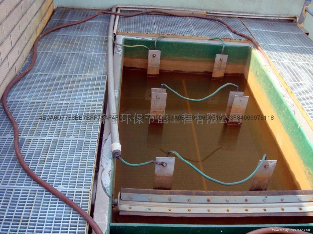 高濃度廢水電凝聚電氣浮電氧化設備