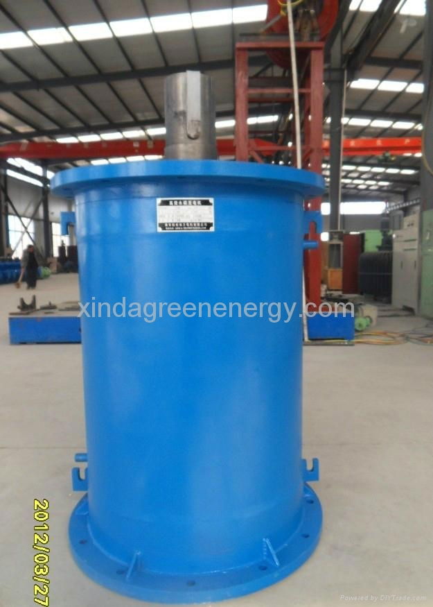 large vertical permanent magnet generator