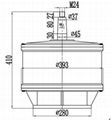 1kw 100rpm vertical permanent magnet wind generator