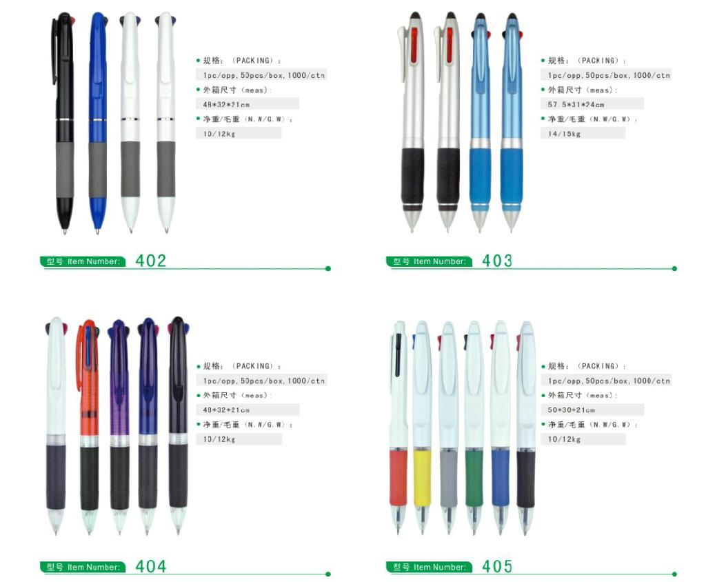 hot Selling Multi Color Pen