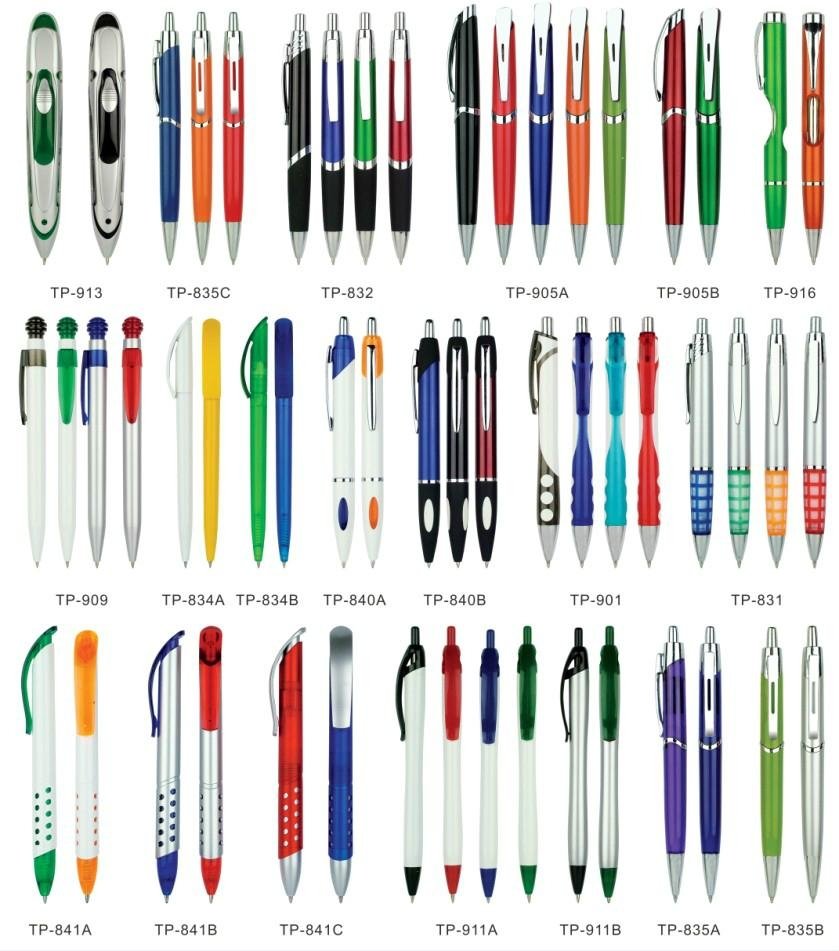 2012 Hot Selling Plastic Ball Pens 5