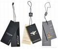 Clothing hang tags with strings attached customized printed 2