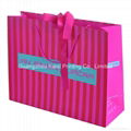 Paper bags printing for gift with cotton handles
