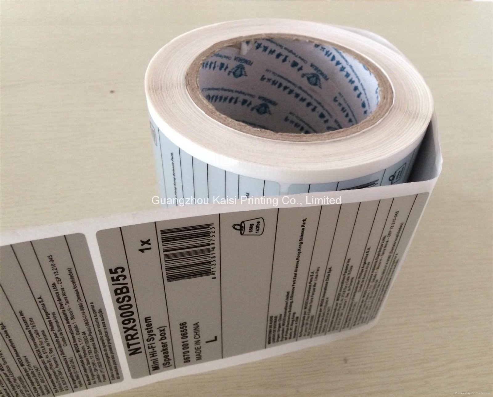 Custom labels stickers printed on rolls waterproof 4
