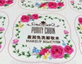 Custom clear labels printing transparent stickers 4