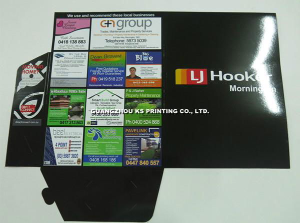 Custom Presentation Folders Printing A4 Folders with Pockets 2