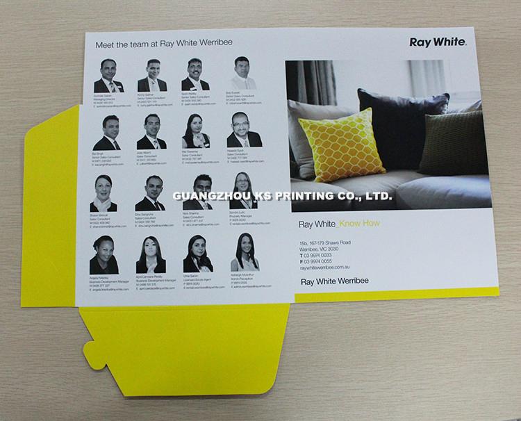 Custom Presentation Folders Printing A4 Folders with Pockets