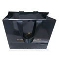 Paper shopping bags with handles customized print
