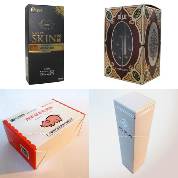 Custom paper packaging boxes printing