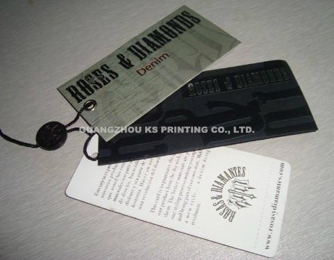 Custom hang tags printing for clothing Swing tags 2