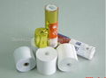 Custom thermal paper on rolls printing for cash register using