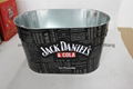 tin ice bucket ， ice bucket tin box 