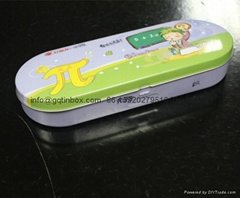 pencil tin case with hinges