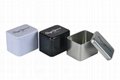 watch packaging  tin with holding tray