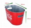 tin ice bucket ， ice bucket tin box