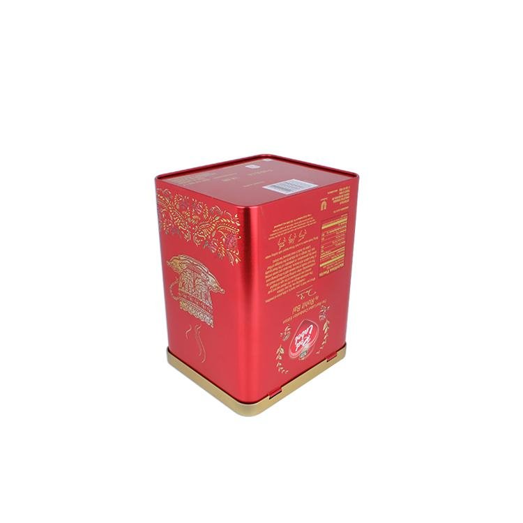 印度红茶方形茶叶包装铁罐， 茶叶包装铁盒 5