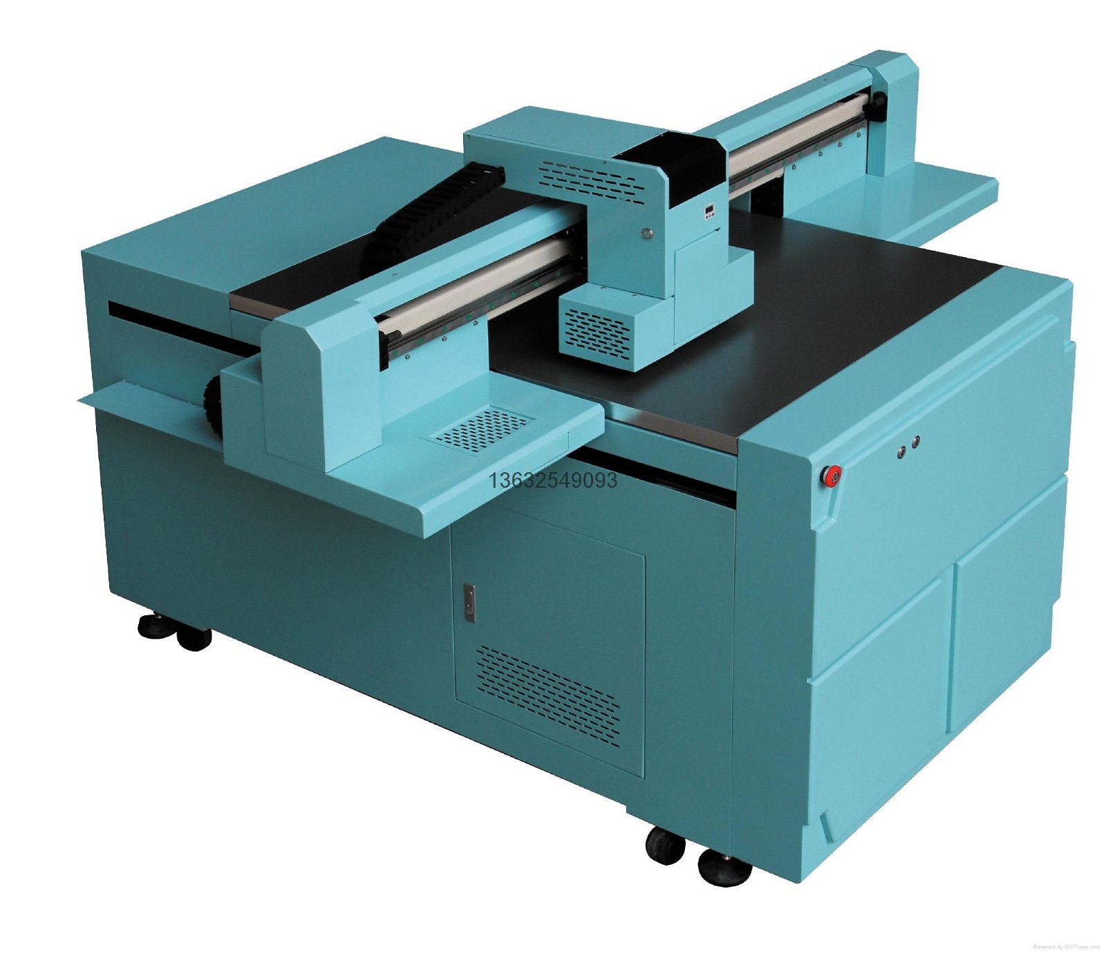 2015年一山科技小尺寸理光噴頭UV噴墨打印機 2
