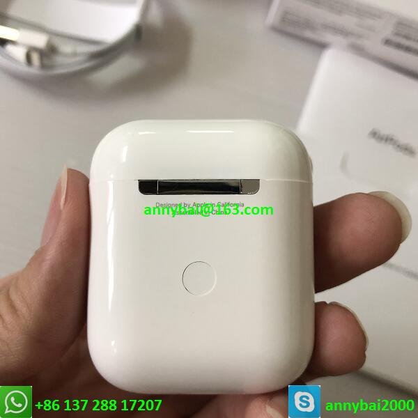 Wholesale Airpods2 with H1chip best apple wireless earphone 3