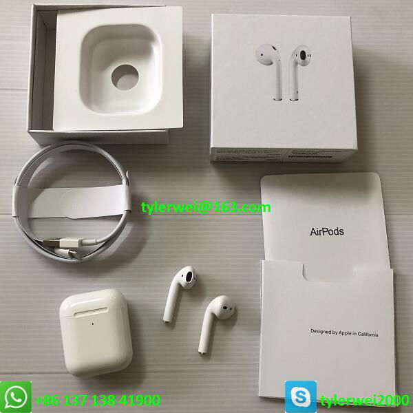 Wholesale apple airbud with apple H1chip best quality airpods2 wireless 3