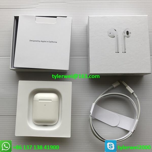 Wholesale apple airbud with apple H1chip best quality airpods2 wireless 5