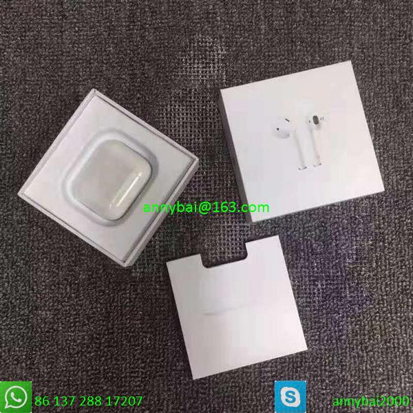 Cheap airpods2 with normal quality for wholesale with wireless charging case  3