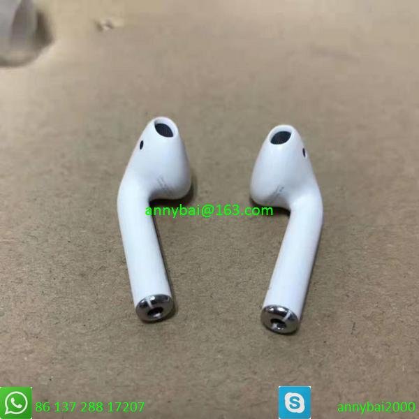 Cheap airpods2 with normal quality for wholesale with wireless charging case  5